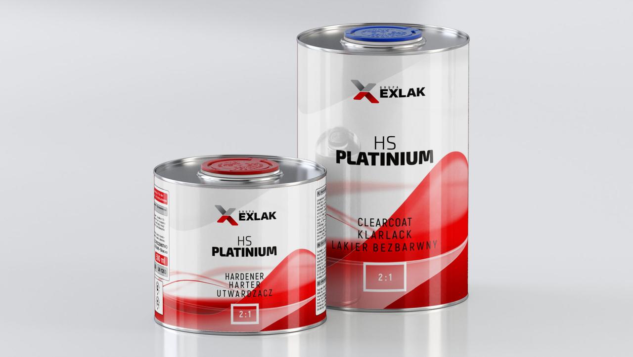 Лак EXLAK HS PLATINIUM стійкий до подряпин + затверджувач