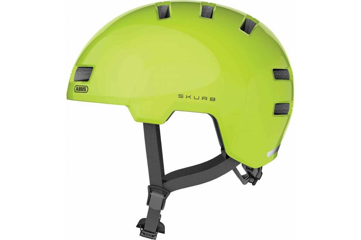 Велошлем ABUS SKURB Signal Yellow M (55-59 см)