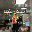 Наклейки новорічні Олень з ялинкою (декор вікон новий рік роги сніжинки намальований лось) матова 500х310 мм, фото 4