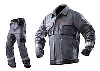 Костюм робочий захистний AURUM Grey (Куртка+Брюки) зріст 188 см