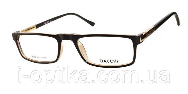 Чоловіча пластикова оправа Dacchi, фото 1