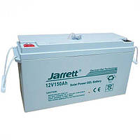 Гелевий акумулятор потужний та безпечний Jarrett 12V 150Ah Gelled Electrolite