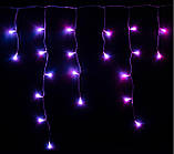 Світлодіодна Smart LED-гірлянда Twinkly Icicle RGBW 190, 5 м, BT + WiFi, Gen II, IP44 кабель прозорий, фото 8