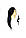 Навчальний манекен "Брюнетка" зі штучним волоссям + шатиф, фото 4