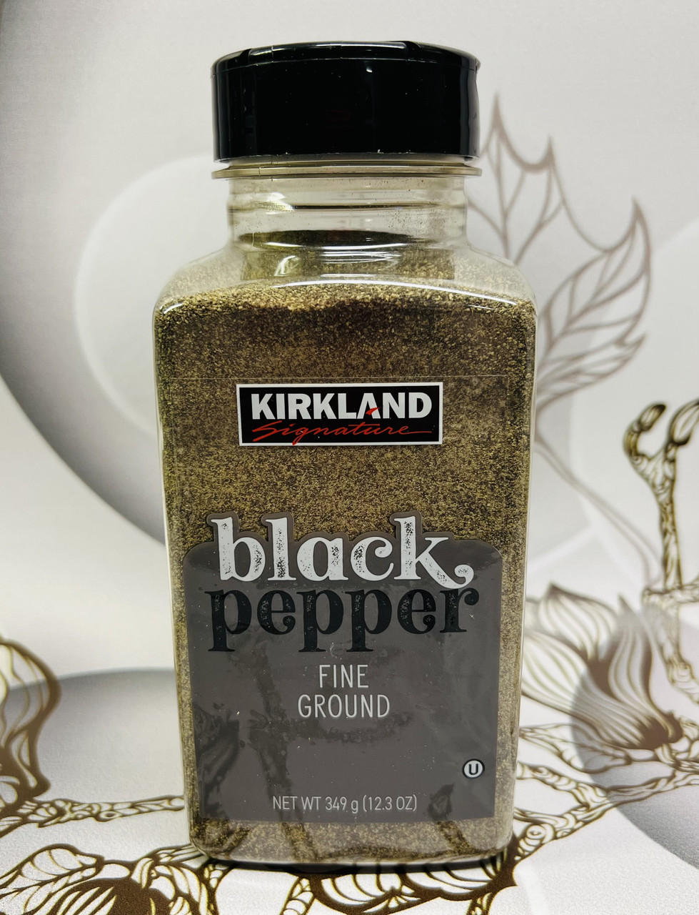 Чорний тонко-мелений перець KIRKLAND Fine Ground Black Pepper
