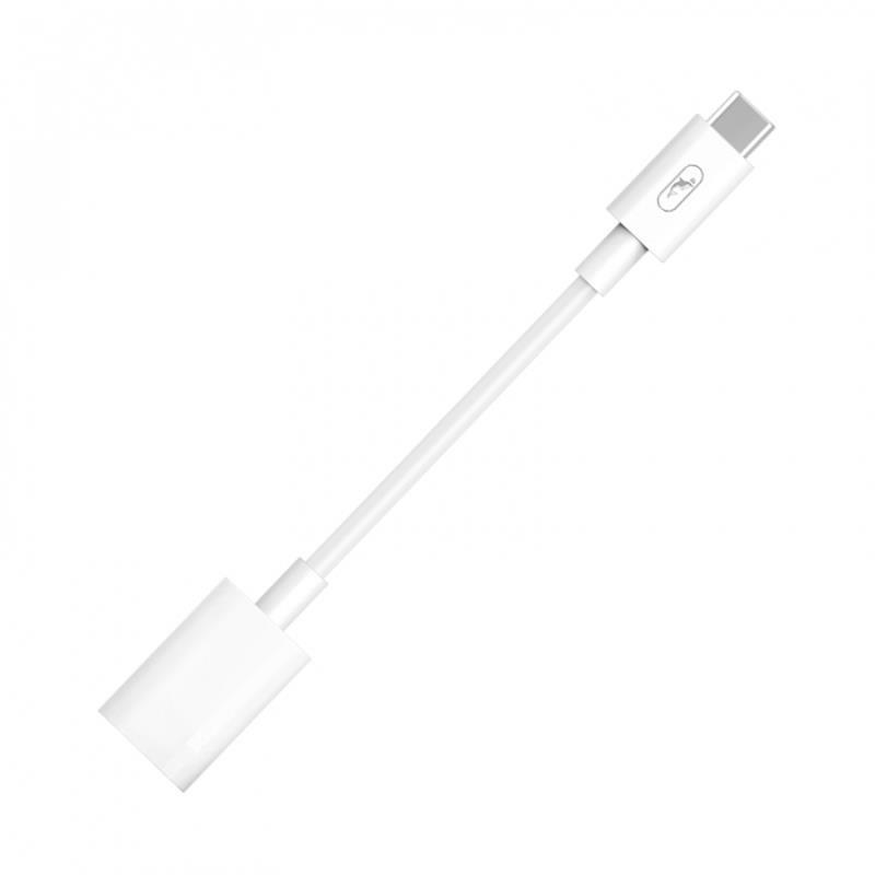 Перехідник SkyDolphin OT02 OTG Type-C — USB White (ADPT-00018)