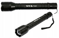 Світлодіодний Ліхтарик YATO XPL CREE (1000 Lm) Батарейки 4 х R14 (08567)