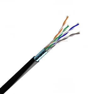 Кабель ЗЗКМ Cat. 5e F/UTP PE 4х2х24 AWG (72567) бухта 305 м.