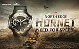 Чоловічий тактичний годинник для військових North Edge Hornet 5BAR, фото 4