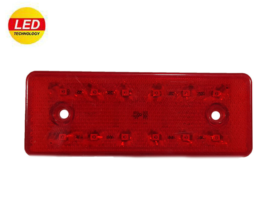 Ліхтар габаритний червоний 12LED ( FR Турція)