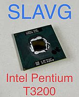 Б/У Процесор для ноутбука Intel Pentium T3200, SLAVG
