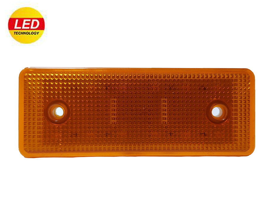 Ліхтар габаритний жовтий 12LED ( 24v) ( FR Турція)