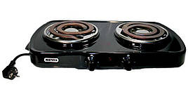 Електроплита Мрія 212Т (2 конфорки, широкий ТЕН, ступінчастий перемикач)