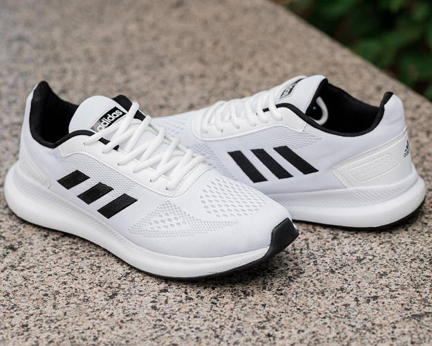 Кроссы Адидас Для Мужчин Белые С Черным Противником. Adidas Supernova ...
