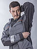 Костюм робочий захистний AURUM Grey (Куртка+Брюки) зріст 176 см, фото 5