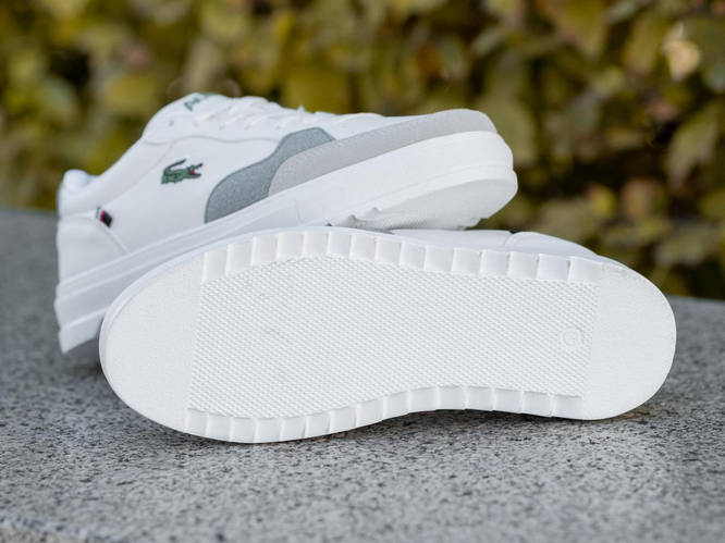 Кроссовки Мужские Лакоста Белые Спортивные Lacoste Step Sport Денвер ...