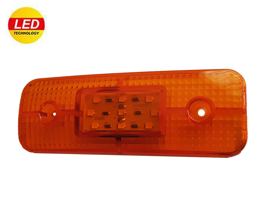 Ліхтар габаритний жовтий 9LED ( 24v)