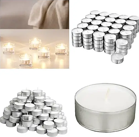 Набір свічок таблеток 100 шт 3 години горіння