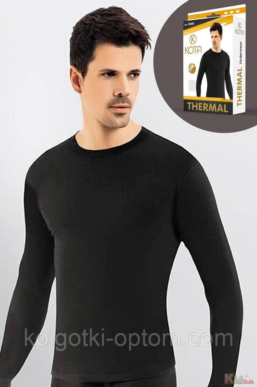 ОПТОМ Термокофта чоловіча чорна (L см.)  KOTA 8680713102660, фото 1