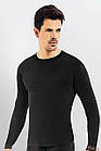 ОПТОМ Термокофта чоловіча чорна (L см.)  KOTA 8680713102660, фото 3