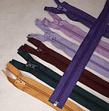 Блискавка С5 довжина 75см роз'ємна чорна, фото 5