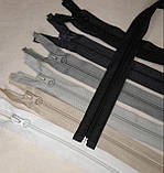 Блискавка С5 довжина 75см роз'ємна чорна, фото 2