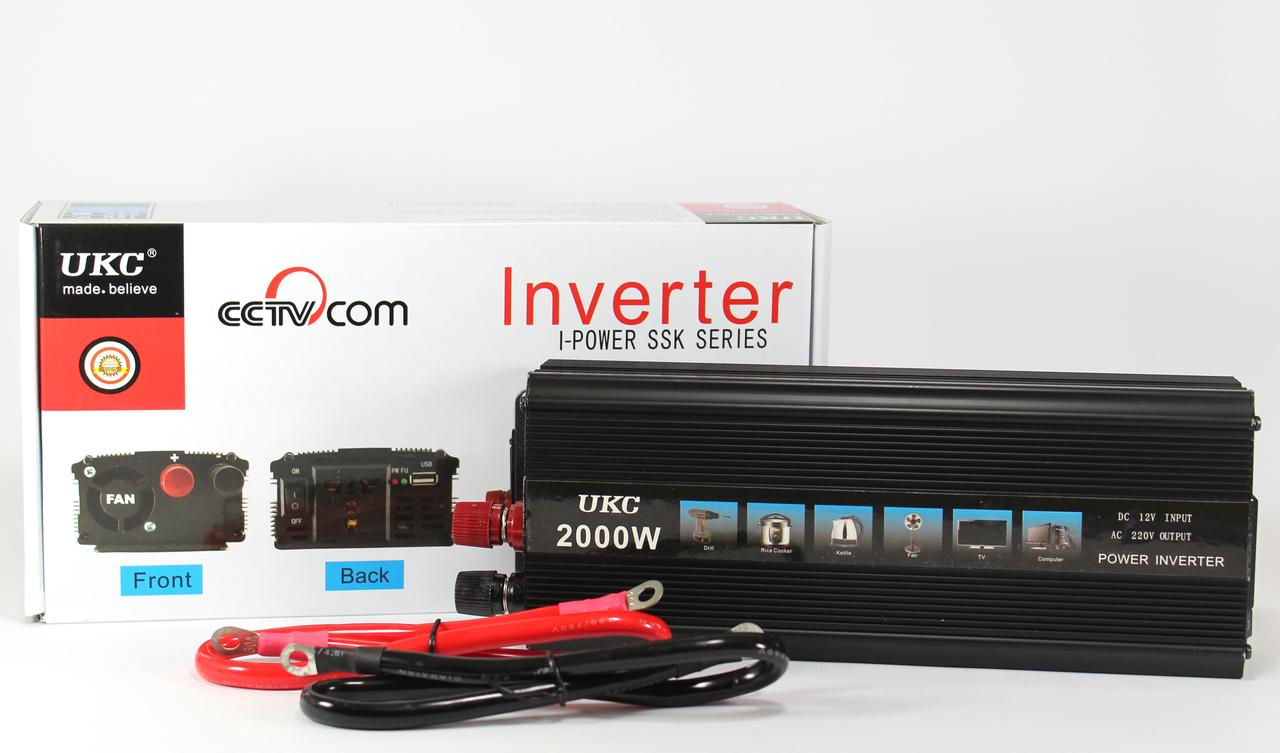 Перетворювач AC/DC 2000W 12V SSK / 0791