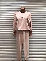 Зимняя пижама большого размера мягкая женская, пижамка штаны и кофта теплая, размер 2XL, 3XL, Siyahincy