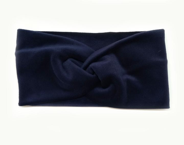 Пов'язка для дівчинки трендова синя, фото 1