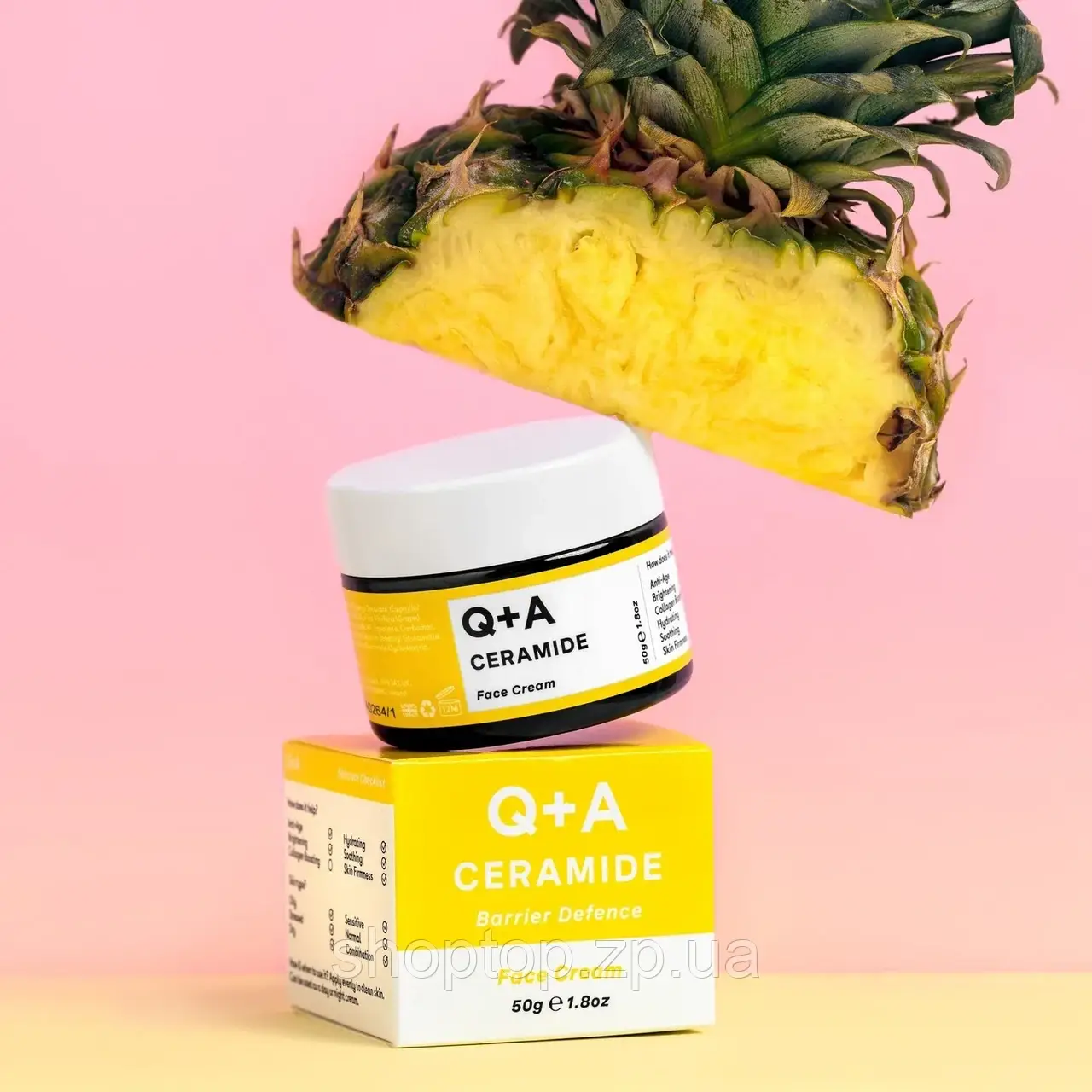 Захисний Крем із Керамідами Q + A Ceramide Barrier Defence Face Cream 50 г