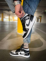 Nike Air Jordan 1 Carbon Fiber мужские и женские кроссовки. Найк Аир Джордан Ретро 1 кроссы унисекс.