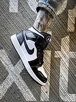Nike Air Jordan 1 Retro Carbon Fiber унисекс обувь. Кроссы Найк Аир Джордан 1 женские и мужские.