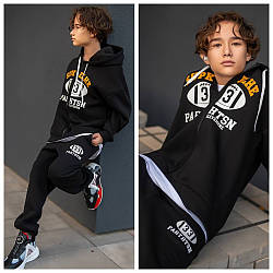 Теплий підлітковий костюм для хлопців, начіс, розміри на зріст 140 — 164