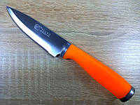 Нож кухонный с пластиковой оранжевой рукоятью, длина 20см