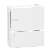 Щит Schneider-Electric Mini Pragma 8 модулів навісних білих дверей IP40 MIP12108
