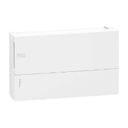 Щит Schneider-Electric Mini Pragma 18 модулів навісних білих дверей IP40 MIP12118