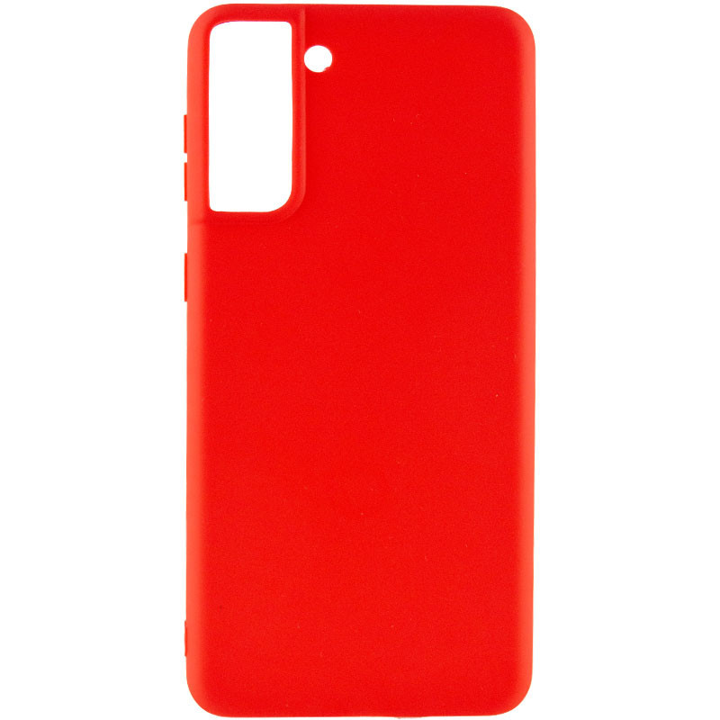 Чехол накладка Candy для Samsung G990 Galaxy S21 FE Red/Красный, фото 1
