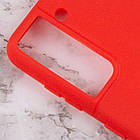 Чохол накладка Candy для Samsung G990 Galaxy S21 FE Red/Червоний, фото 3
