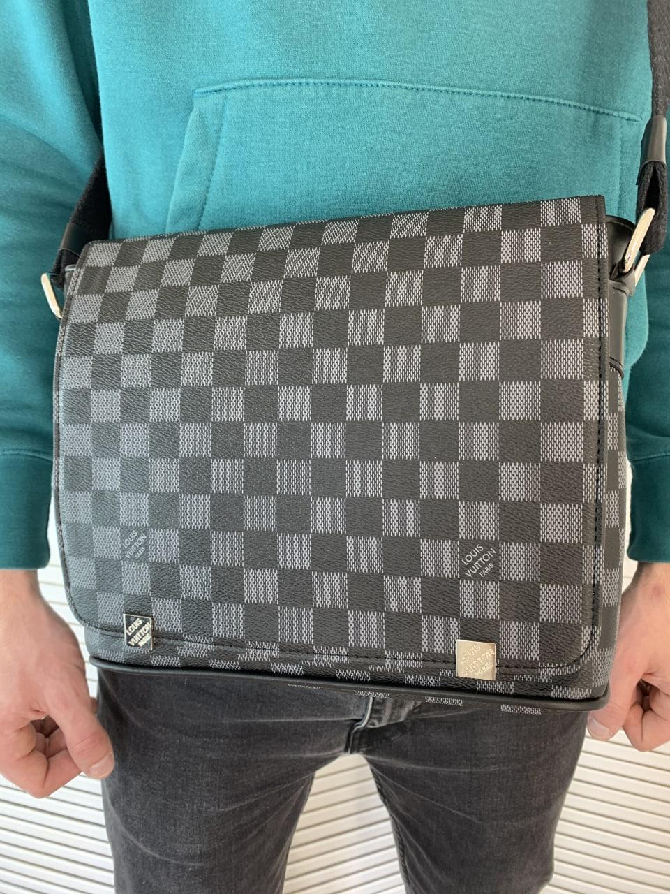 Сіра Сумка через плече Louis Vuitton