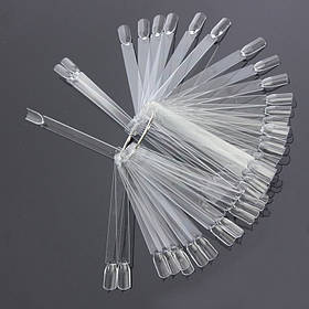 Палітра Віяло прозора квадрат YRE 50 місць на кільці