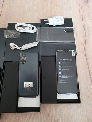 Смартфон CUBOT P60 Black 4G 5000mAh камера 20МП 6/128GB  + чохол, фото 3