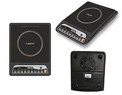 Склокерамічна індукційна електроплитка Besser 10233 8 режимів 2000 ВТ, електрична побутова плита