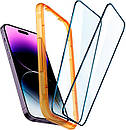 Захисне скло Spigen для iPhone 14 Pro Max — ALIGNmaster (2 шт.), Clear (AGL05204), фото 3