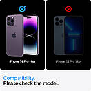 Захисне скло Spigen для iPhone 14 Pro Max — ALIGNmaster (2 шт.), Clear (AGL05204), фото 6