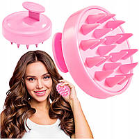 Щітка-масажер 4FIZJO для миття голови Pink (P-5907739315144)