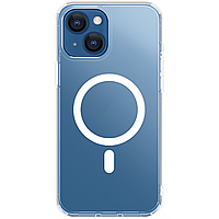 Прозрачный чехол-накладка WIWU Magnetic Case for iPhone 14, Clear