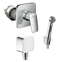 Комплект гигиенического душа Hansgrohe Logis E (71604000, 13620180, 32129000, 26457000), хром (20200010)