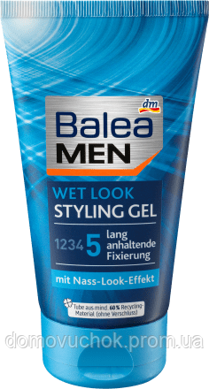 Гель для волосся Balea MEN  Styling Gel  Wet Look 150мл