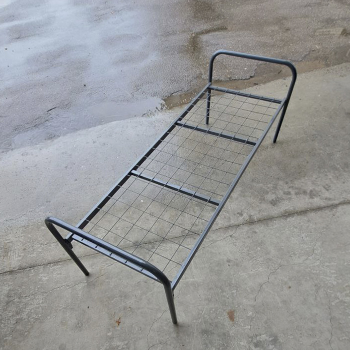 Ліжко  металеве односпальне - 90х190, фото 1