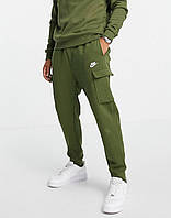 Теплі чоловічі спортивні штани Nike Club Fleece Cargo (Оригінал)